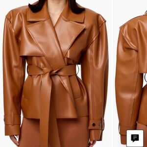 Women's Brown Leather Jacket